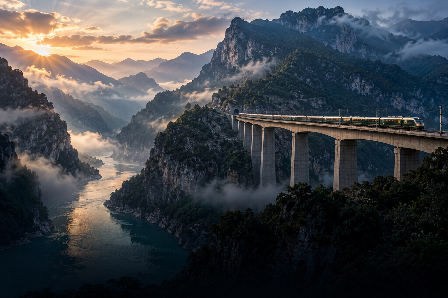 兰渝铁路建设专题场景